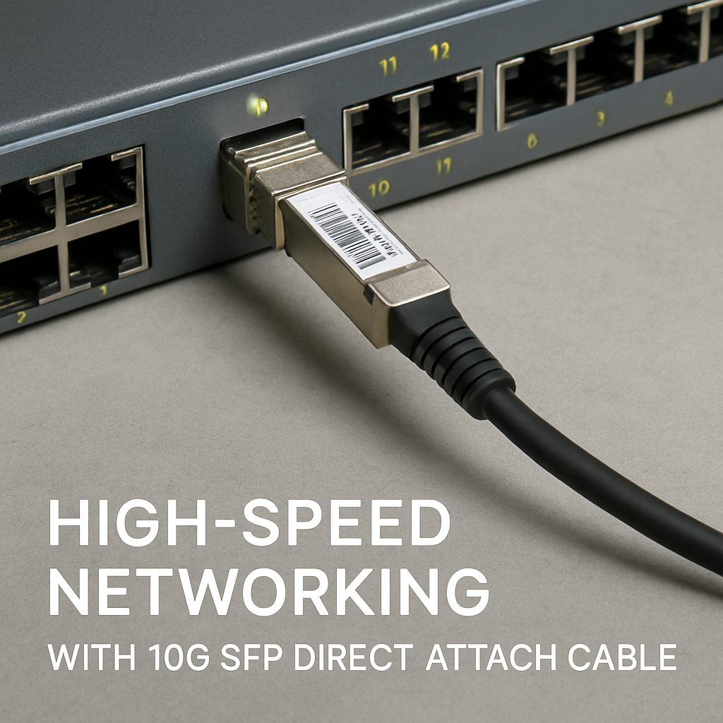 High-Speed Networking with 10G SFP Direct Attach Cable