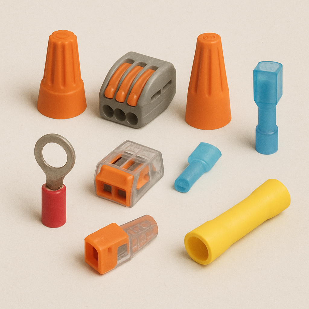 Various wire connectors