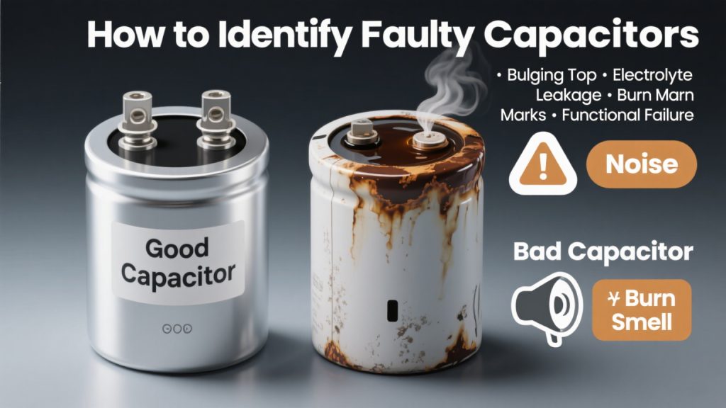 How to ldentify Faulty Capacitors