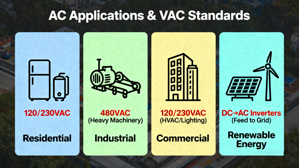 AC Applications & VAC Standards