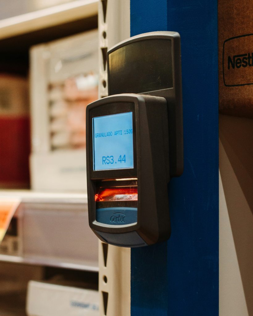 Oxygen Sensors on Display in a Store
