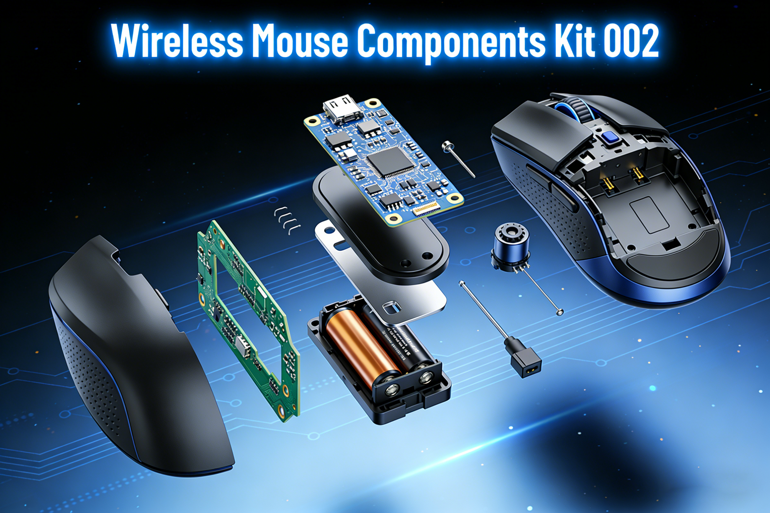Wireless Mouse Components Kit 002