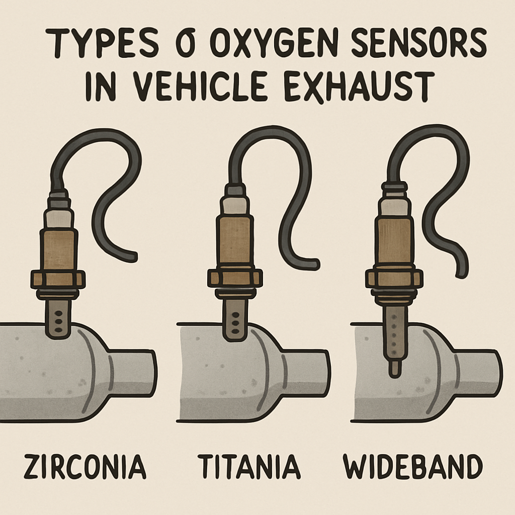 ypes of Oxygen Sensors in Vehicle Exhaust