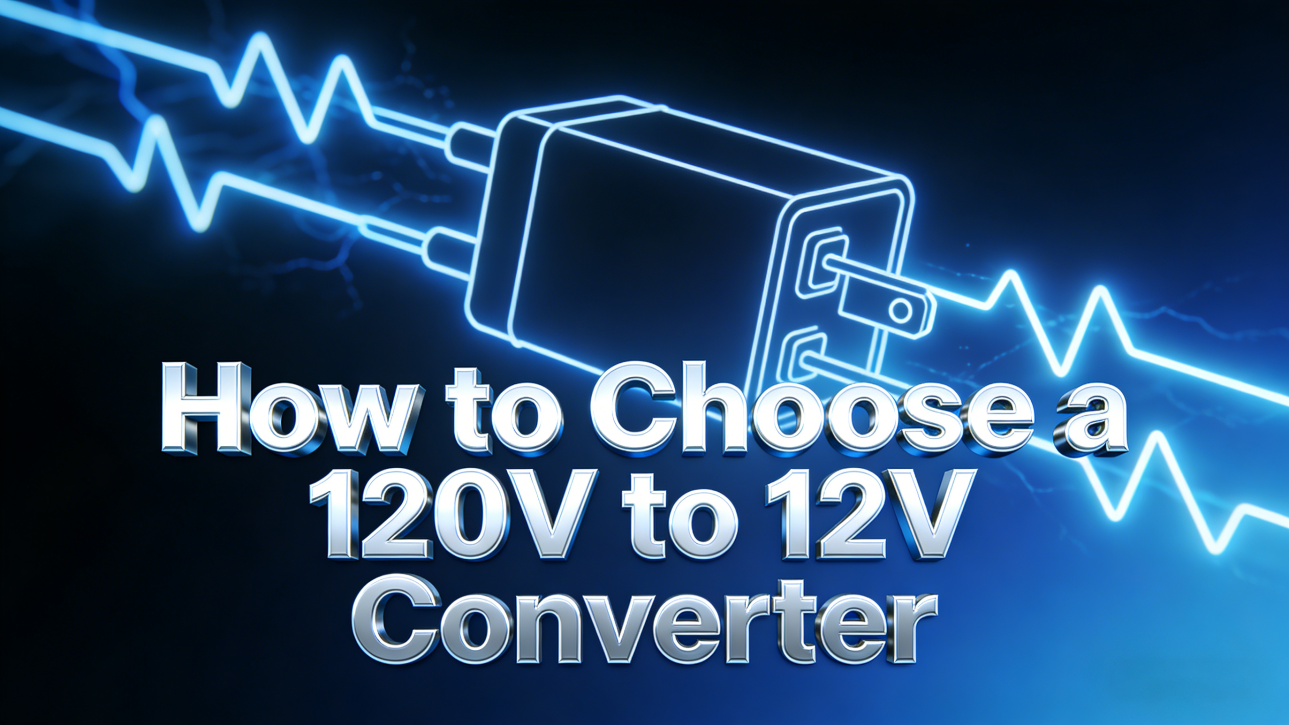 How to Choose a 120V to 12V Converter