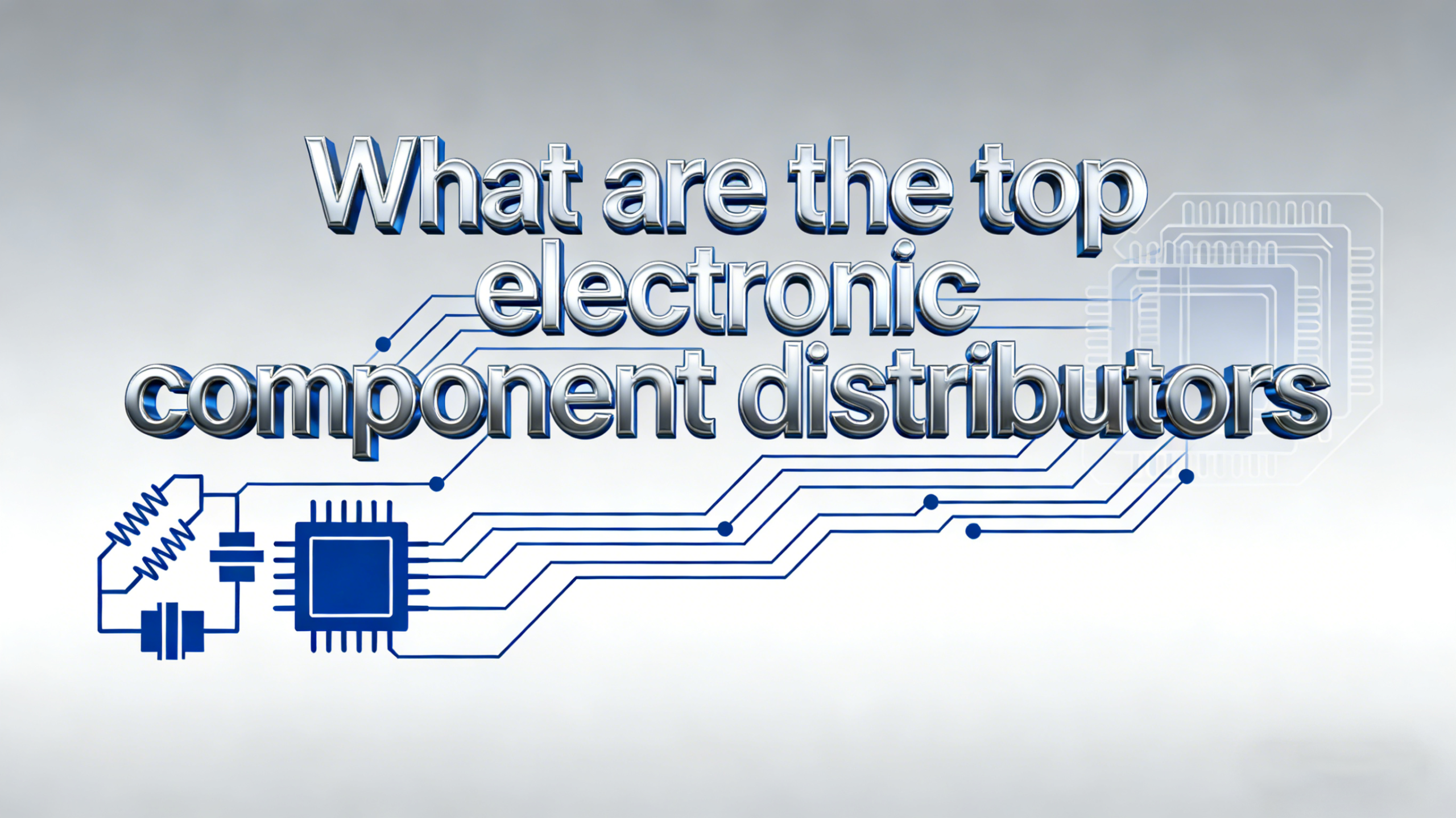 What are the top electronic component distributors
